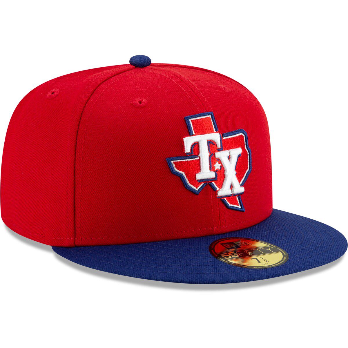 New Era MLB Red/Royal Texas Rangers 2020 Alternate 3 Authentic ...