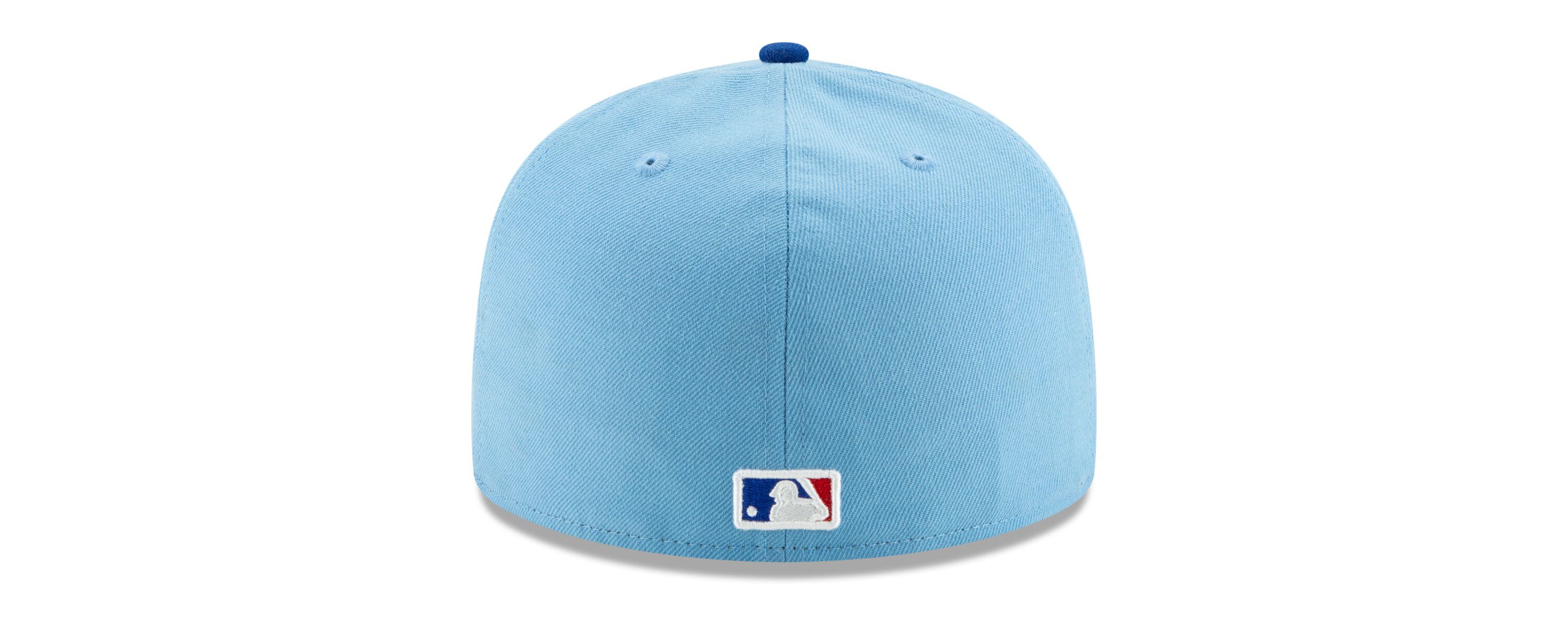 MLB Texas Rangers Light Blue/Royal On-Field Authentic Collection 59FIFTY Fitted Hat