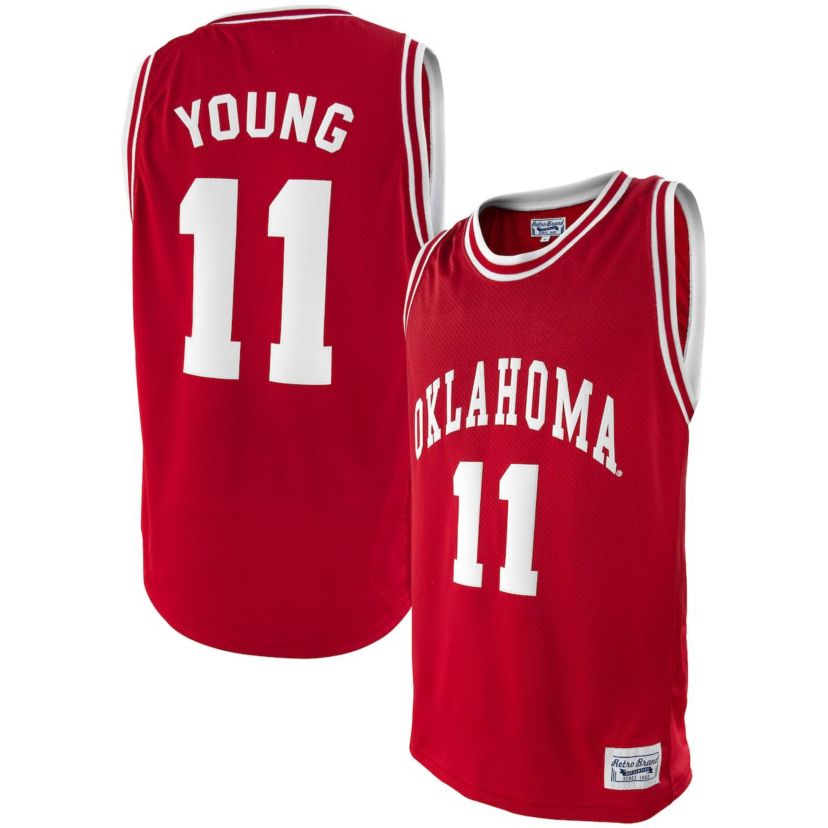 NCAA Trae Young Oklahoma Sooners Alumni Basketball Jersey