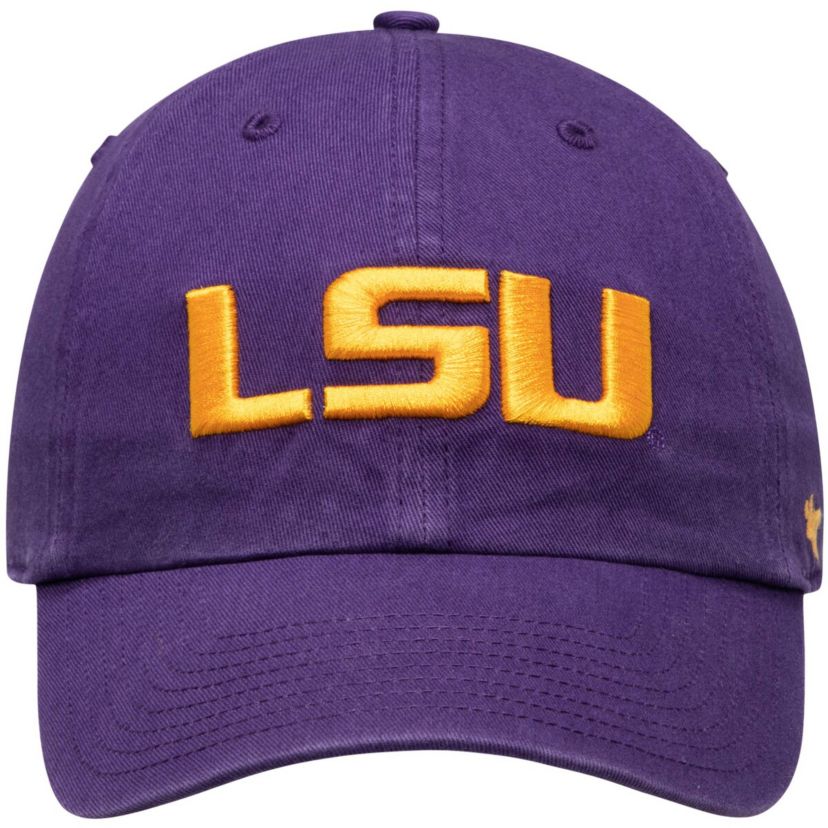NCAA LSU Tigers Vintage Clean Up Adjustable Hat