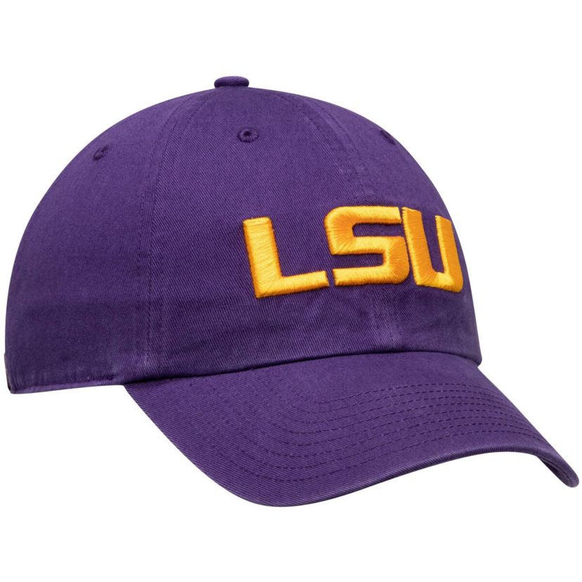 NCAA LSU Tigers Vintage Clean Up Adjustable Hat