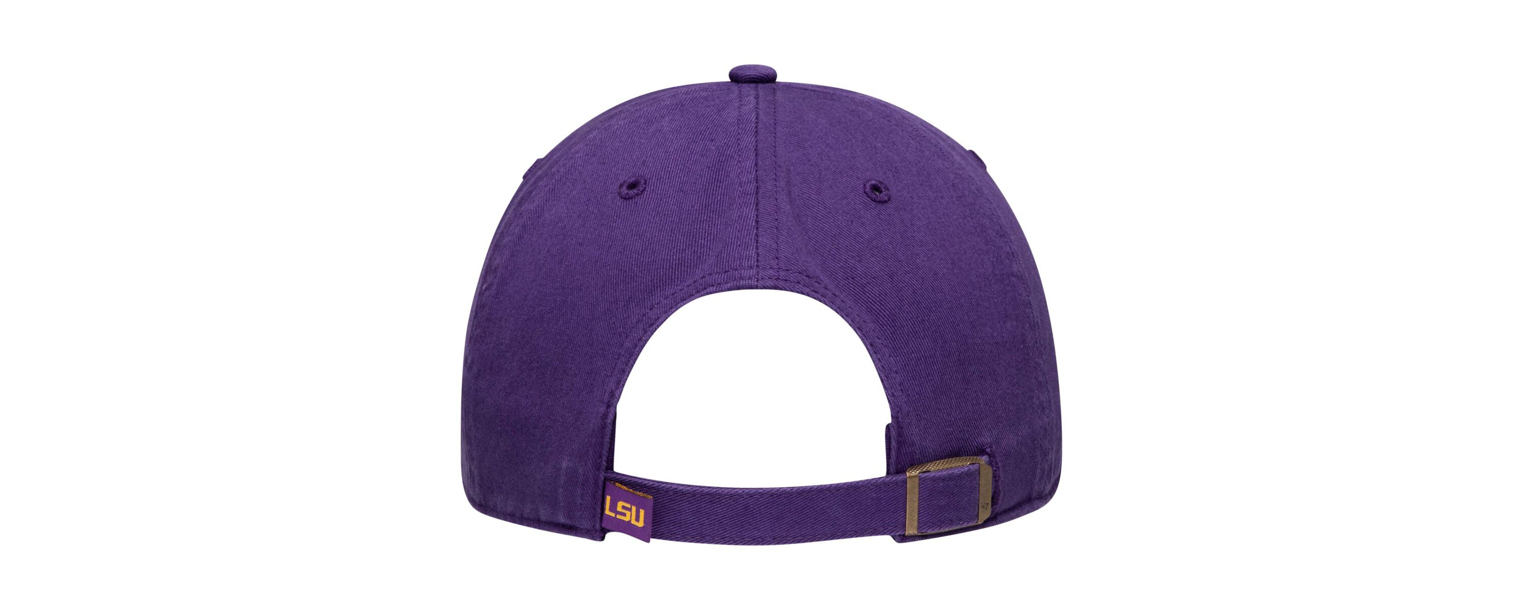 NCAA LSU Tigers Vintage Clean Up Adjustable Hat