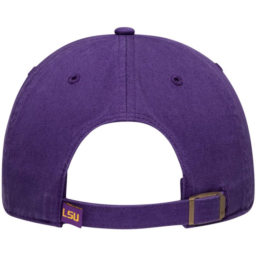 NCAA LSU Tigers Vintage Clean Up Adjustable Hat