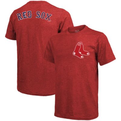 Boston Red Sox MLB Boston Sox Throwback Logo Tri-Blend T-Shirt