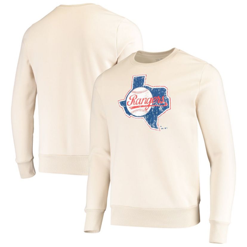 MLB Texas Rangers Fleece Pullover Sweatshirt