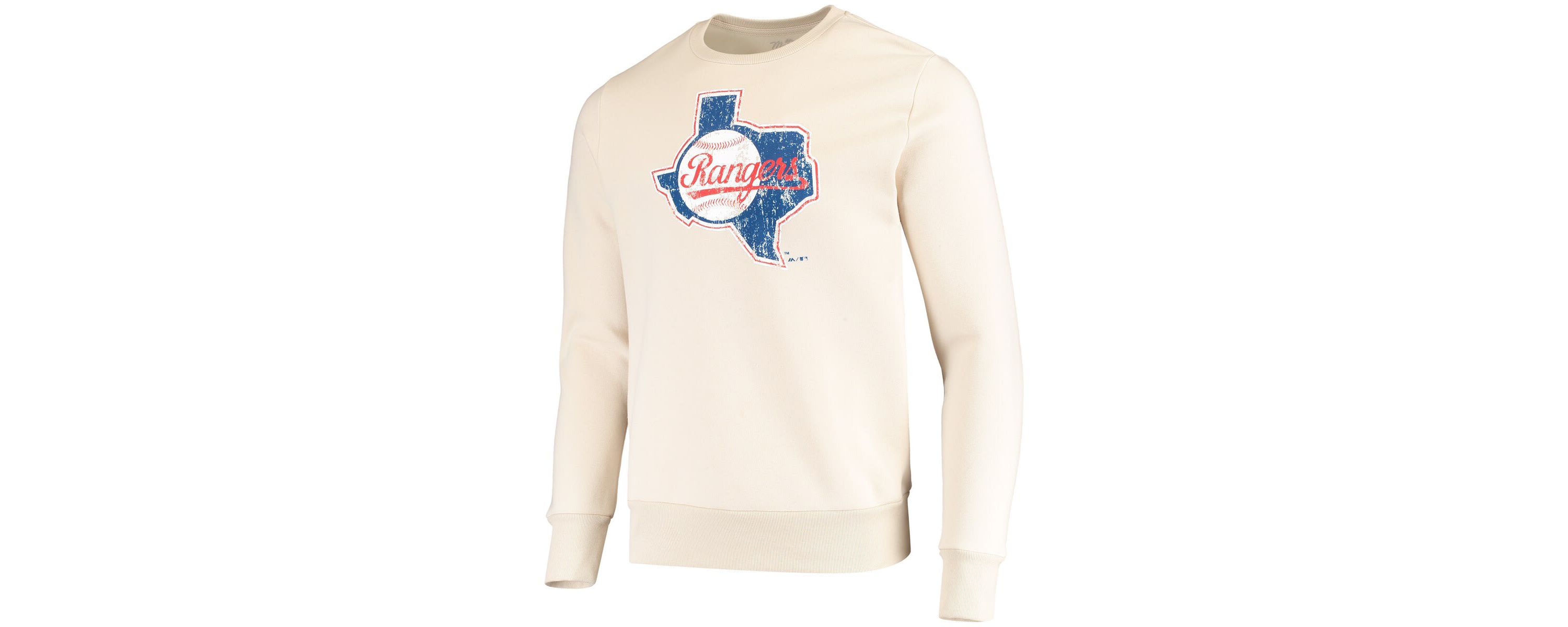 MLB Texas Rangers Fleece Pullover Sweatshirt