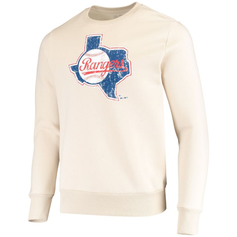 MLB Texas Rangers Fleece Pullover Sweatshirt