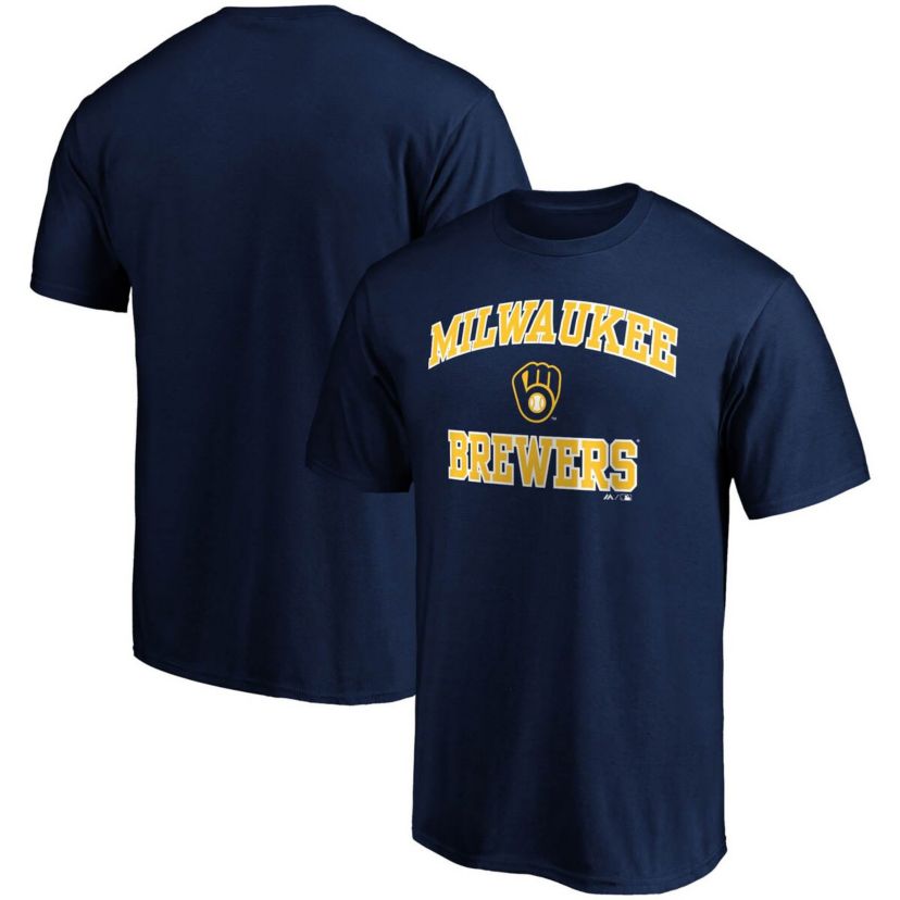 MLB Milwaukee Brewers Heart & Soul T-Shirt
