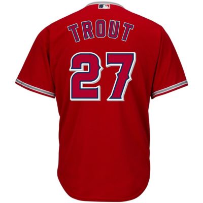 MLB Mike Trout Los Angeles Angels Big & Tall Replica Player Jersey