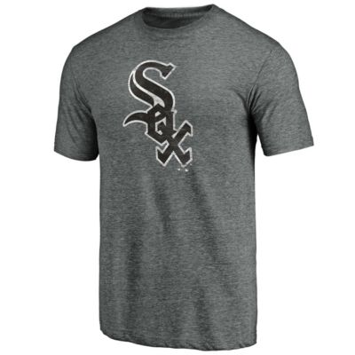 Chicago White Sox MLB Fanatics ed Weathered Official Logo Tri-Blend T-Shirt