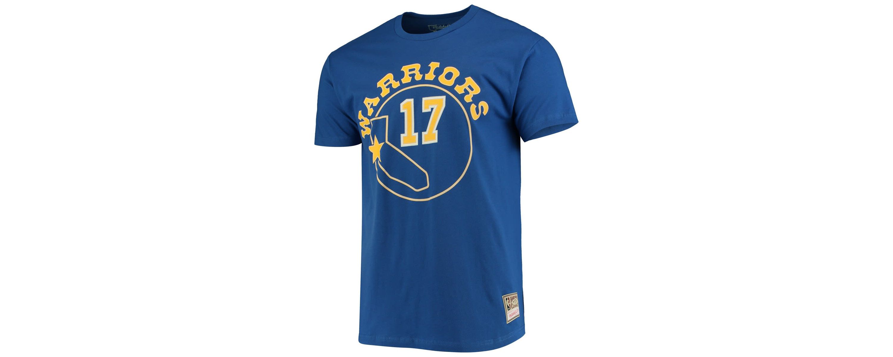 NBA Chris Mullin Golden State Warriors Hardwood Classics Name & Number Team T-Shirt