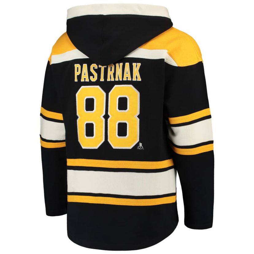 NHL David Pastrnak Player Lacer Pullover Hoodie