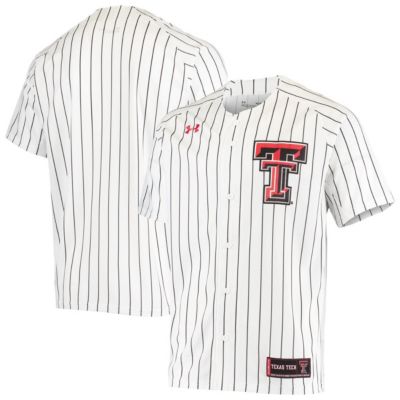 Texas Tech Red Raiders NCAA Under Armour Replica Performance Baseball Jersey