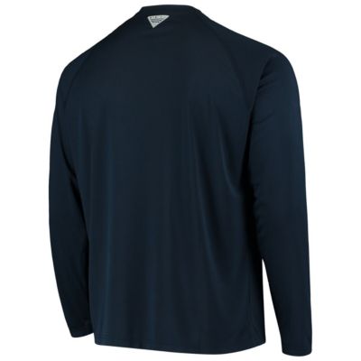 NCAA West Virginia Mountaineers Terminal Tackle Omni-Shade Raglan Long Sleeve T-Shirt