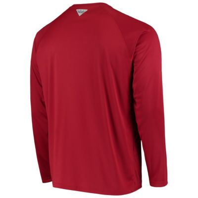 NCAA Oklahoma Sooners Terminal Tackle Omni-Shade Raglan Long Sleeve T-Shirt