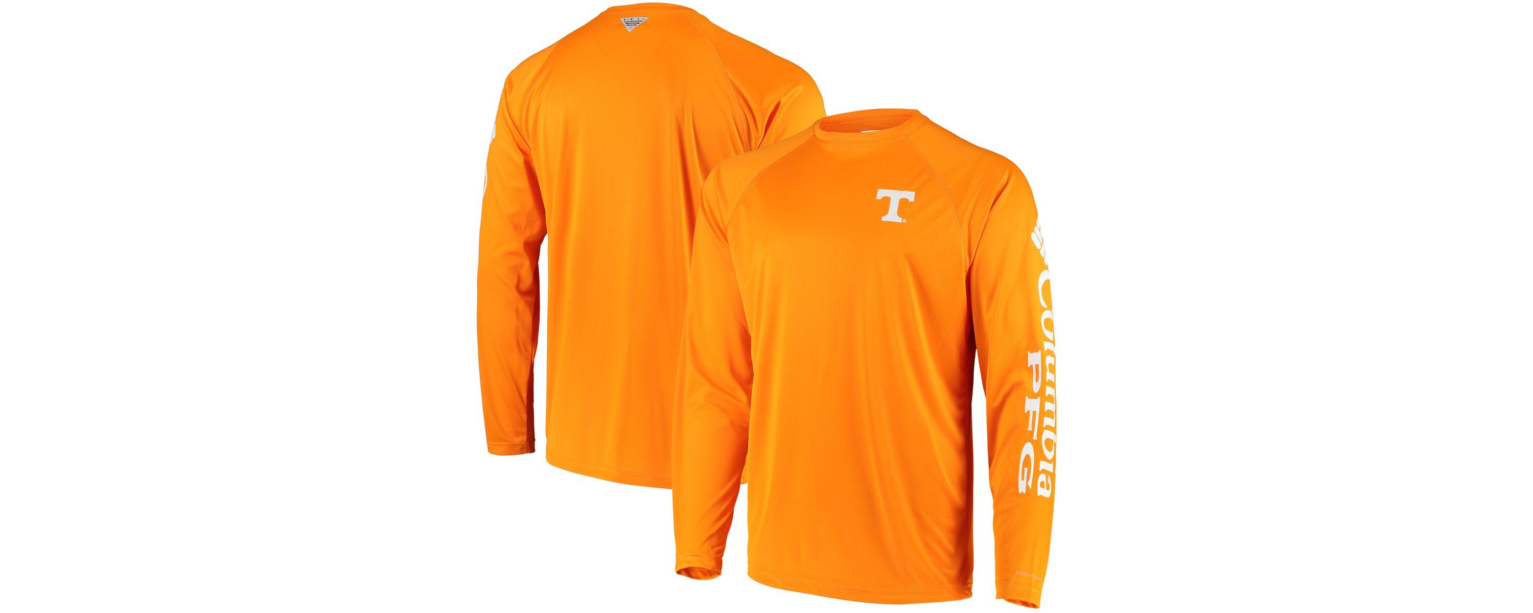 NCAA Tennessee Tennessee Volunteers Terminal Tackle Omni-Shade Raglan Long Sleeve T-Shirt