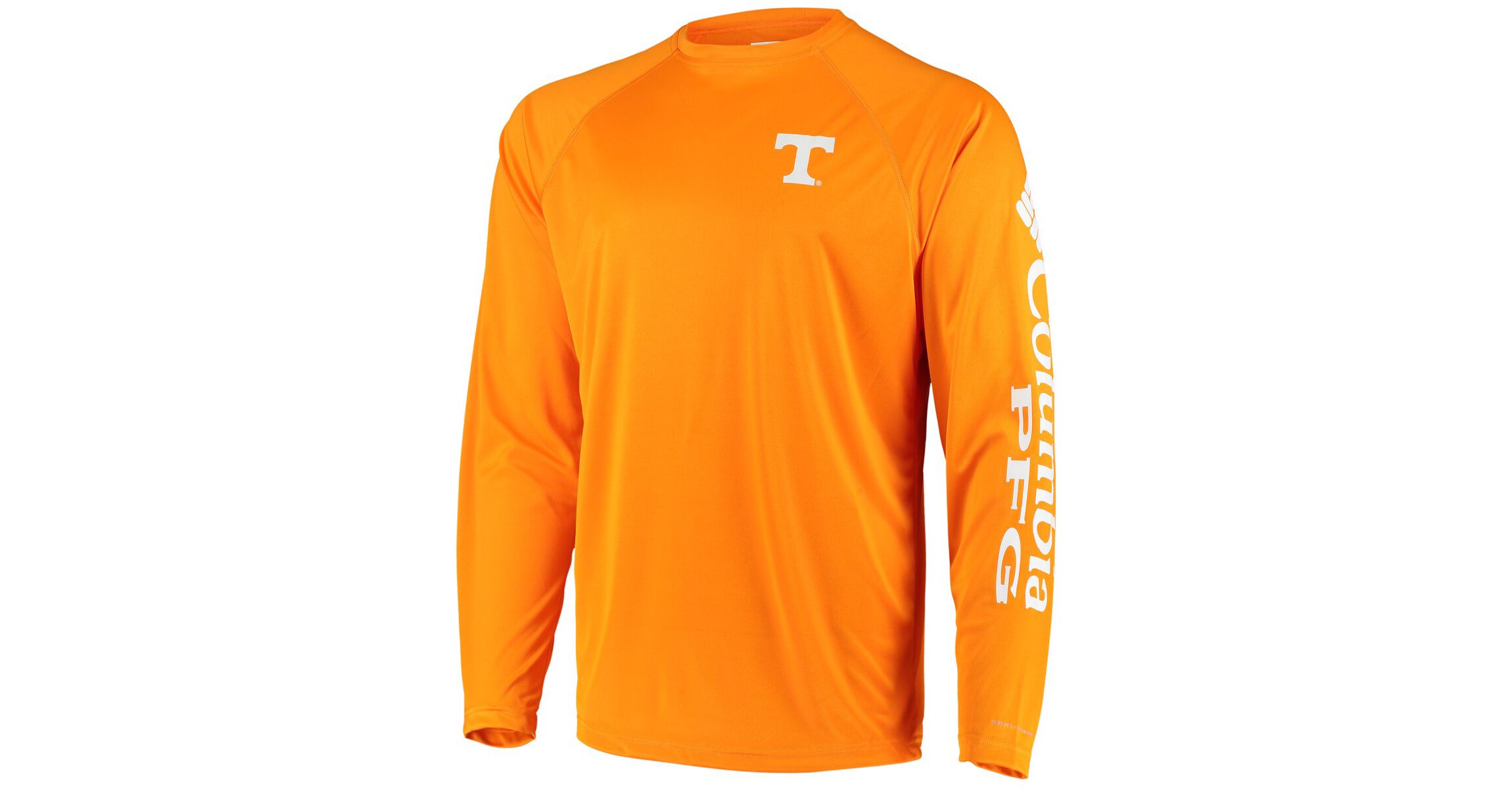 NCAA Tennessee Tennessee Volunteers Terminal Tackle Omni-Shade Raglan Long Sleeve T-Shirt