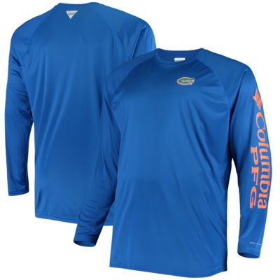 NCAA Florida Gators Big & Tall Terminal Tackle Long Sleeve Omni-Shade T-Shirt