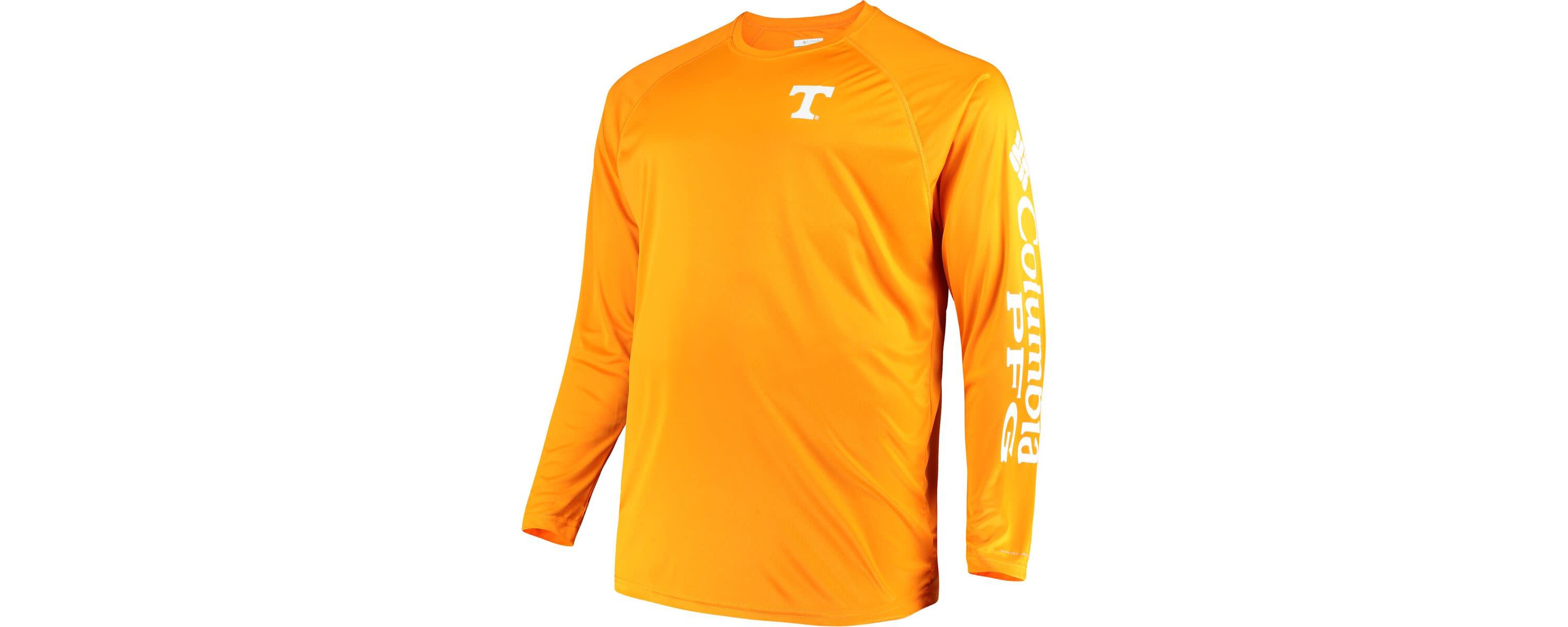 NCAA Tennessee Tennessee Volunteers Big & Tall Terminal Tackle Long Sleeve Omni-Shade T-Shirt