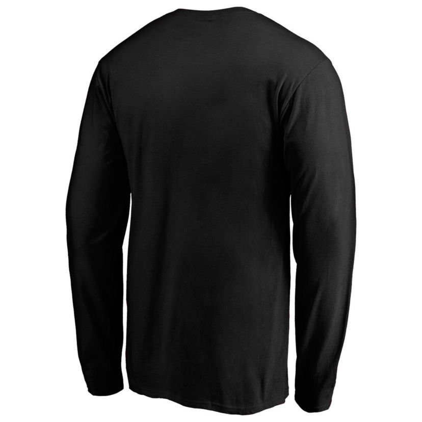 NHL Fanatics Pittsburgh Penguins Primary Team Logo Long Sleeve T-Shirt