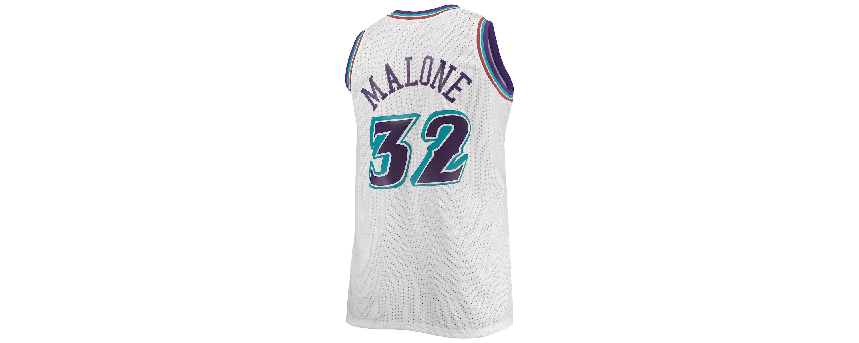 NBA Karl Malone Utah Jazz 1996/97 Big & Tall Hardwood Classics Swingman Jersey