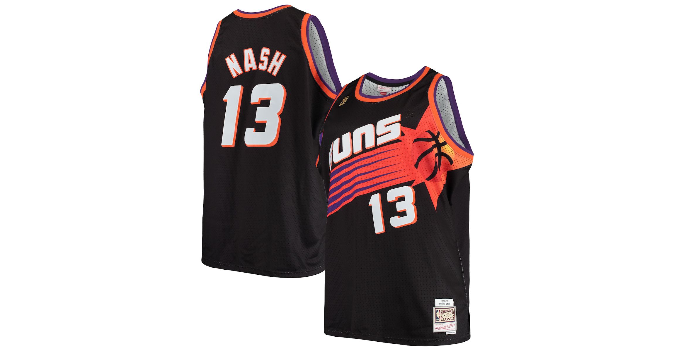 NBA Steve Nash Phoenix Suns 1996/97 Big & Tall Hardwood Classics Swingman Jersey