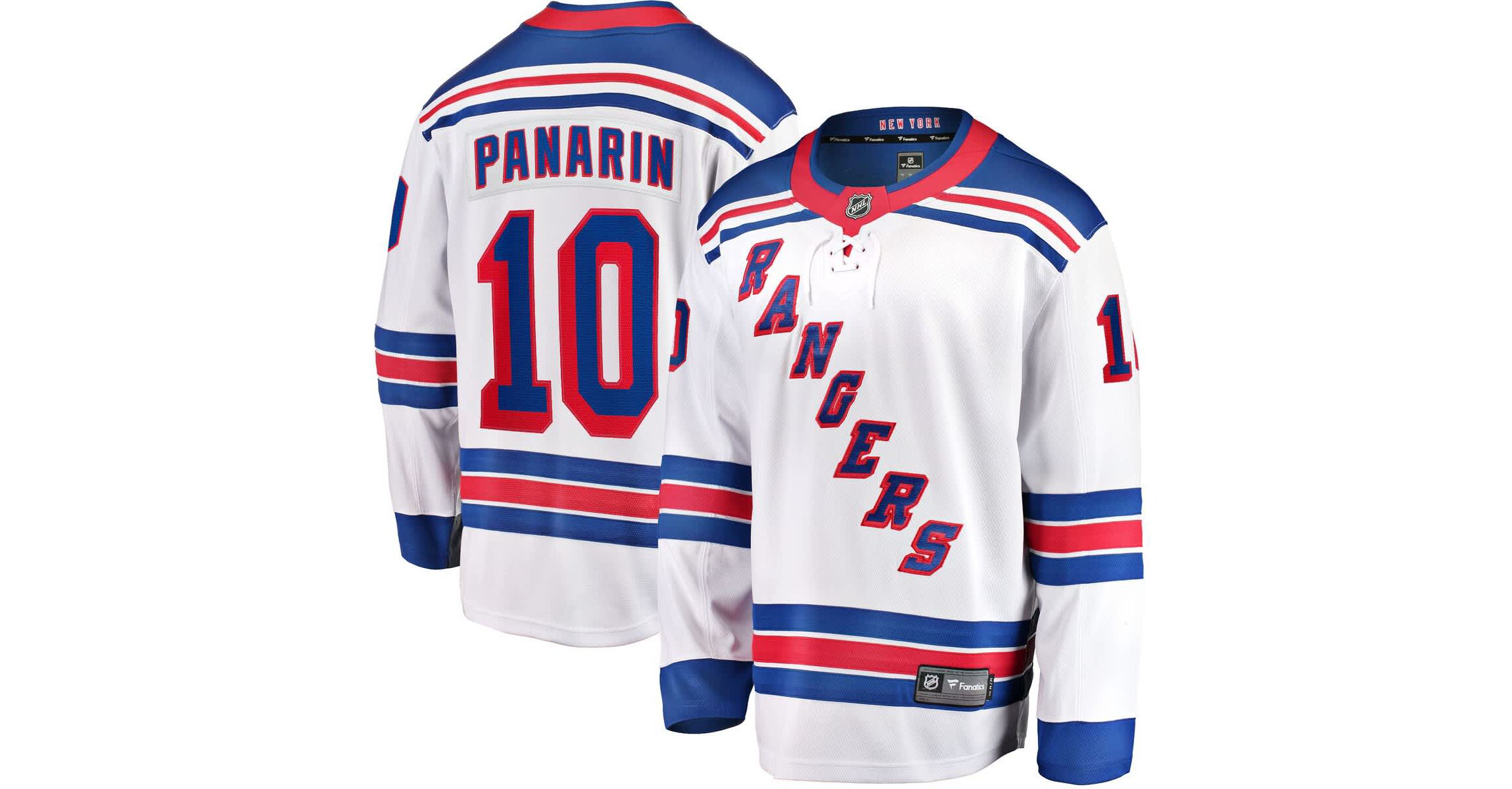 NHL Fanatics Artemi Panarin New York Rangers Breakaway Jersey