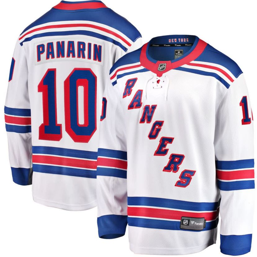 NHL Fanatics Artemi Panarin New York Rangers Breakaway Jersey