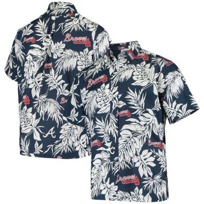 MLB Atlanta Braves Aloha Button-Down Shirt