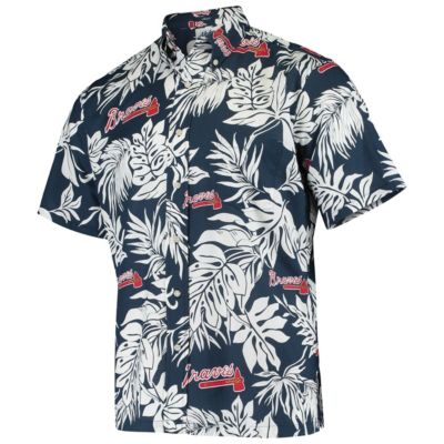 MLB Atlanta Braves Aloha Button-Down Shirt