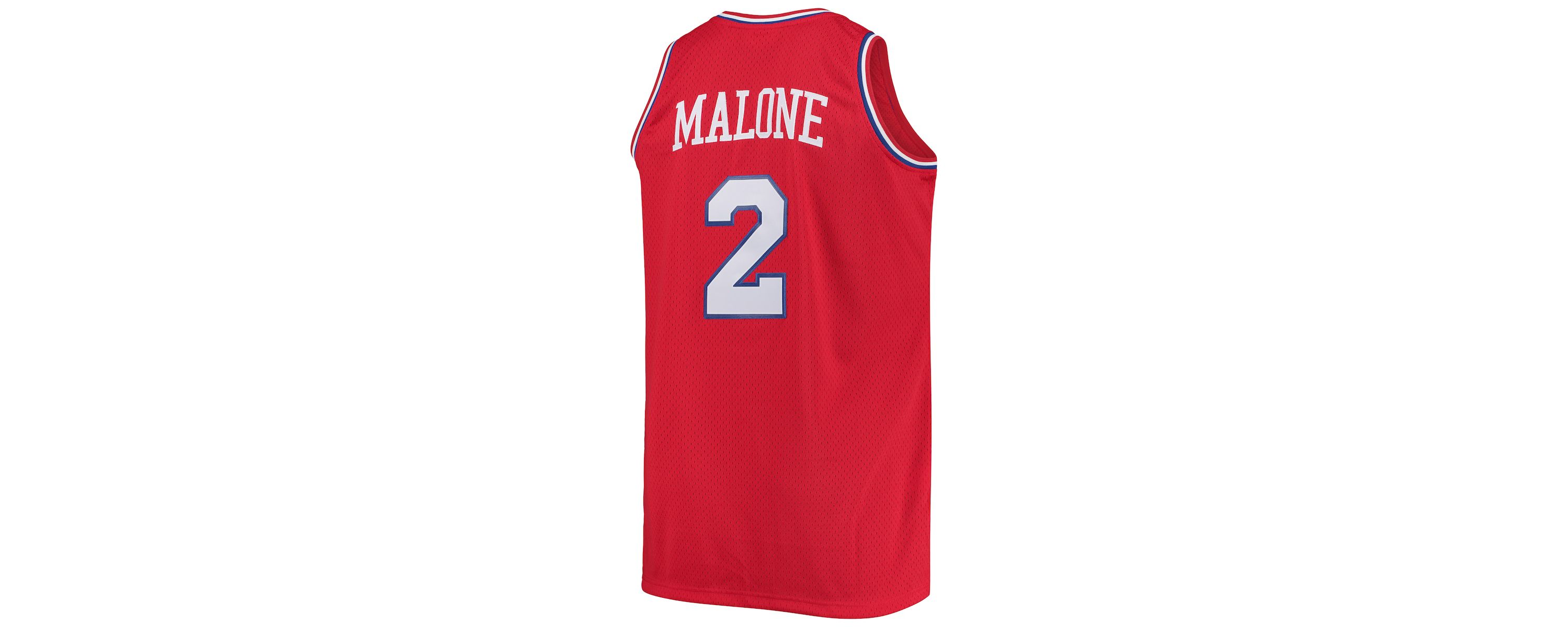 NBA Moses Malone Philadelphia 76ers 1982/83 Big & Tall Hardwood Classics Swingman Jersey