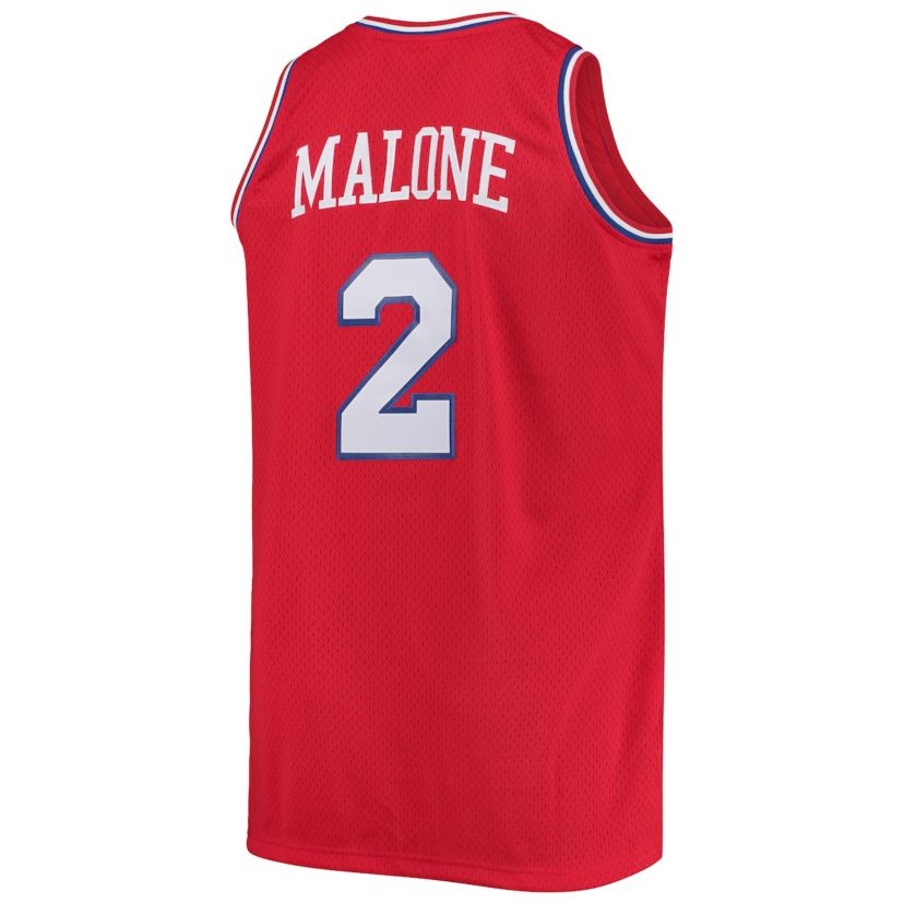 NBA Moses Malone Philadelphia 76ers 1982/83 Big & Tall Hardwood Classics Swingman Jersey