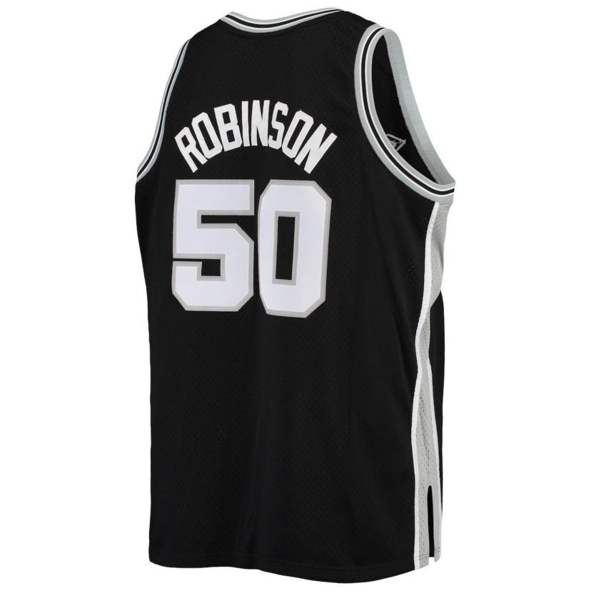 NBA David Robinson San Antonio Spurs 1998/99 Big & Tall Hardwood Classics Swingman Jersey
