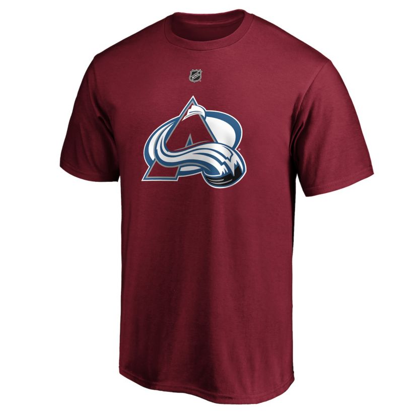 NHL Cale Makar Colorado Avalanche Authentic Stack Player Name & Number T-Shirt