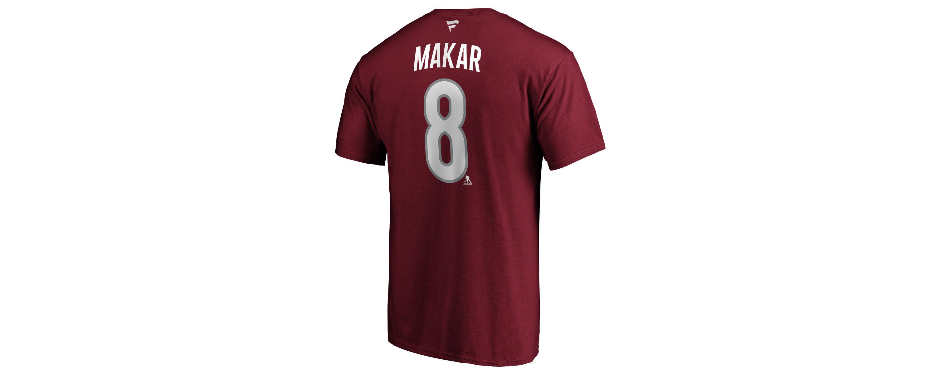NHL Cale Makar Colorado Avalanche Authentic Stack Player Name & Number T-Shirt