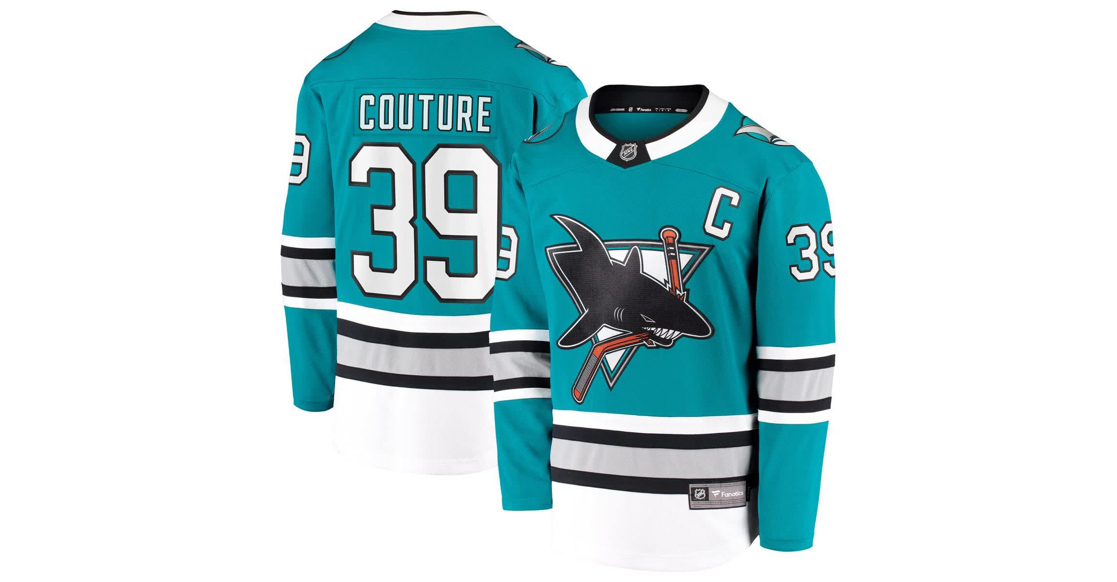NHL Fanatics Logan Couture San Jose Sharks Breakaway Jersey