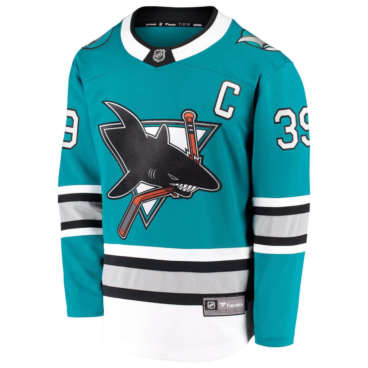NHL Fanatics Logan Couture San Jose Sharks Breakaway Jersey