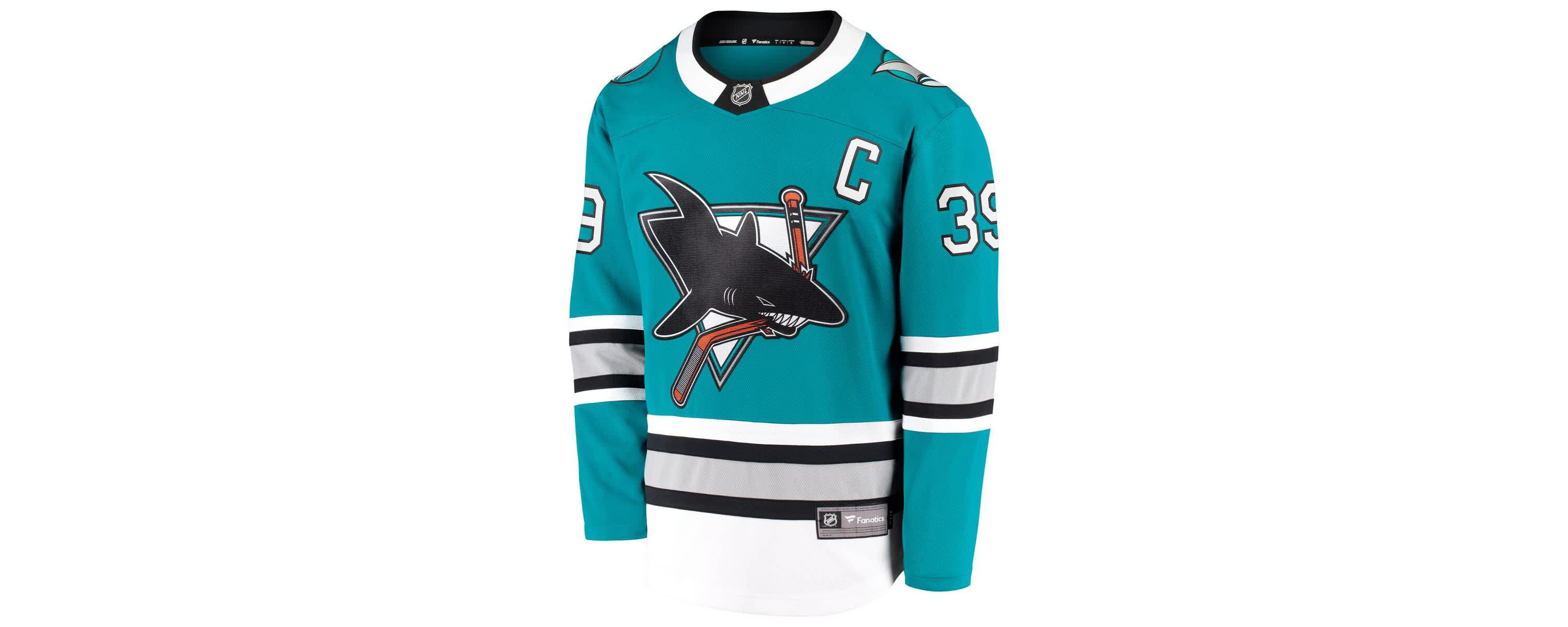 NHL Fanatics Logan Couture San Jose Sharks Breakaway Jersey