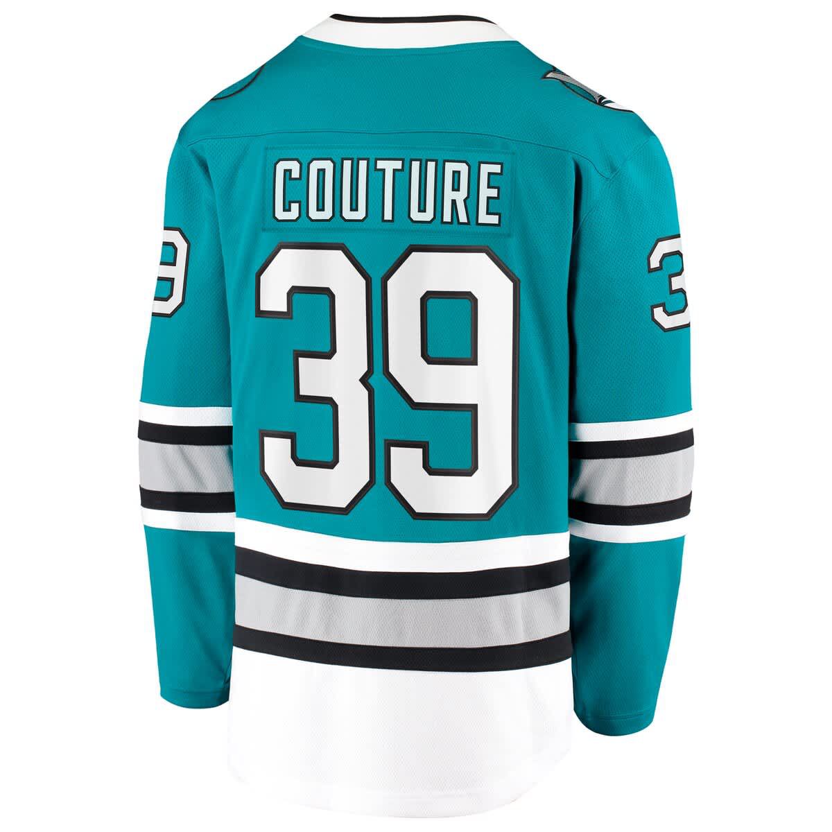 NHL Fanatics Logan Couture San Jose Sharks Breakaway Jersey