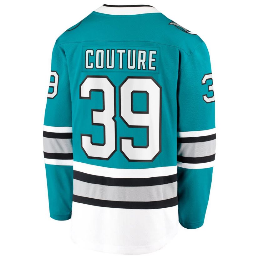 NHL Fanatics Logan Couture San Jose Sharks Breakaway Jersey