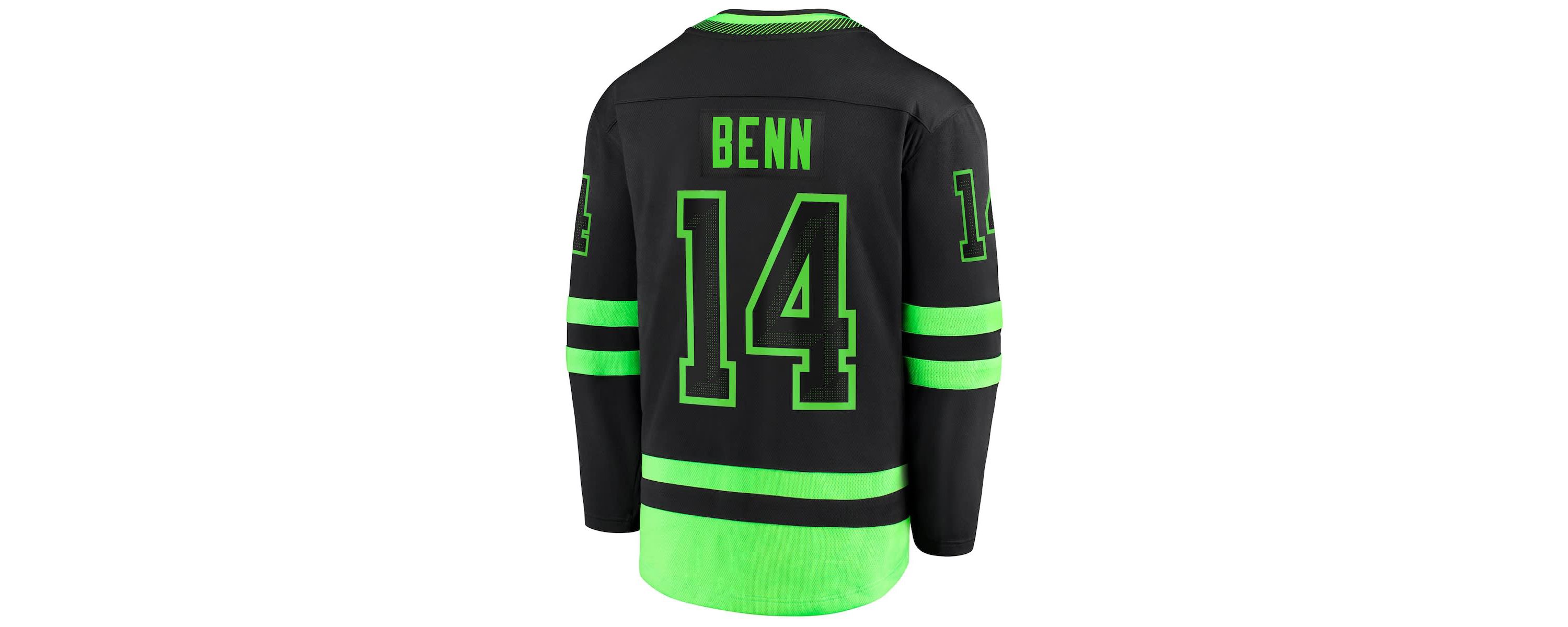 NHL Fanatics Jamie Benn Dallas Stars Breakaway Jersey