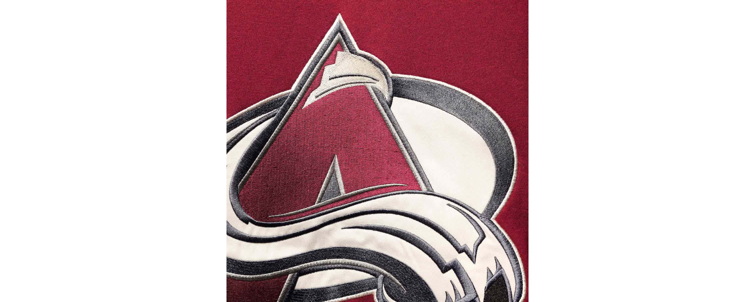 NHL Nathan MacKinnon Colorado Avalanche Player Name & Number Lacer Pullover Hoodie