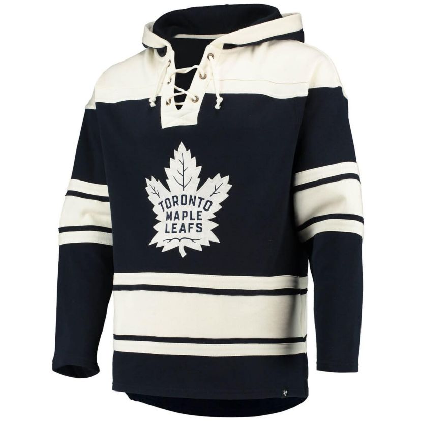 NHL Auston Matthews Toronto Maple Leafs Player Name & Number Lacer Pullover Hoodie