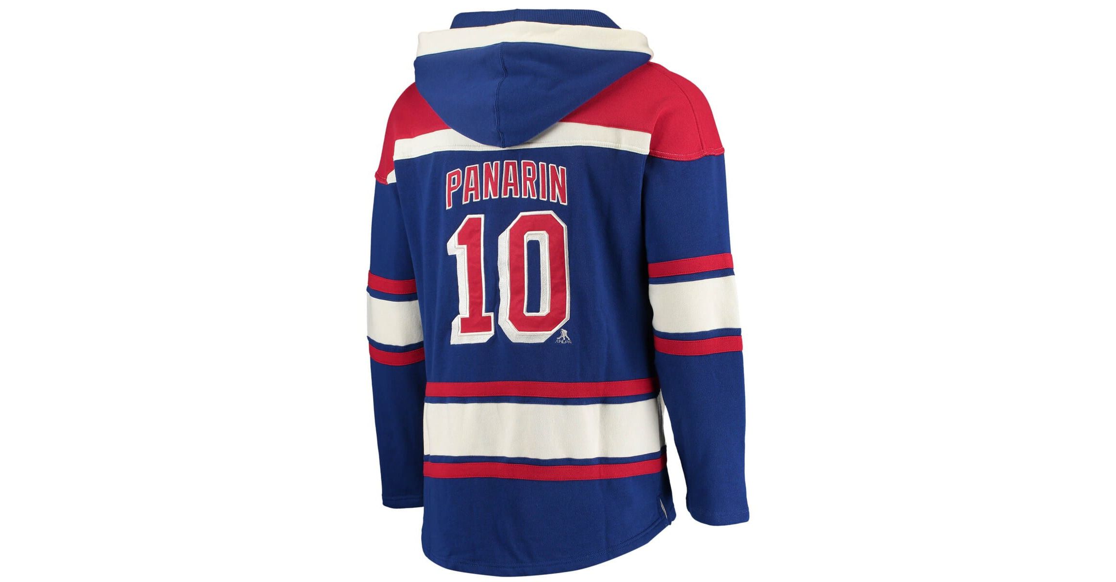 NHL Artemi Panarin New York Rangers Player Name & Number Lacer Pullover Hoodie