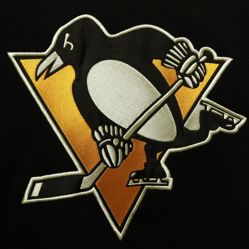 NHL Mario Lemieux Pittsburgh Penguins Retired Player Name & Number Lacer Pullover Hoodie