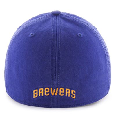MLB Milwaukee Brewers Cooperstown Collection Franchise Logo Fitted Hat