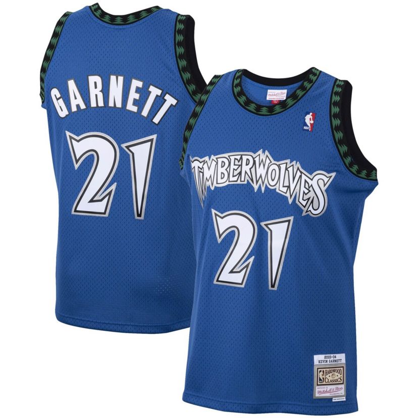 NBA Kevin Garnett Minnesota Timberwolves 2001/02 Hardwood Classics Swingman Jersey