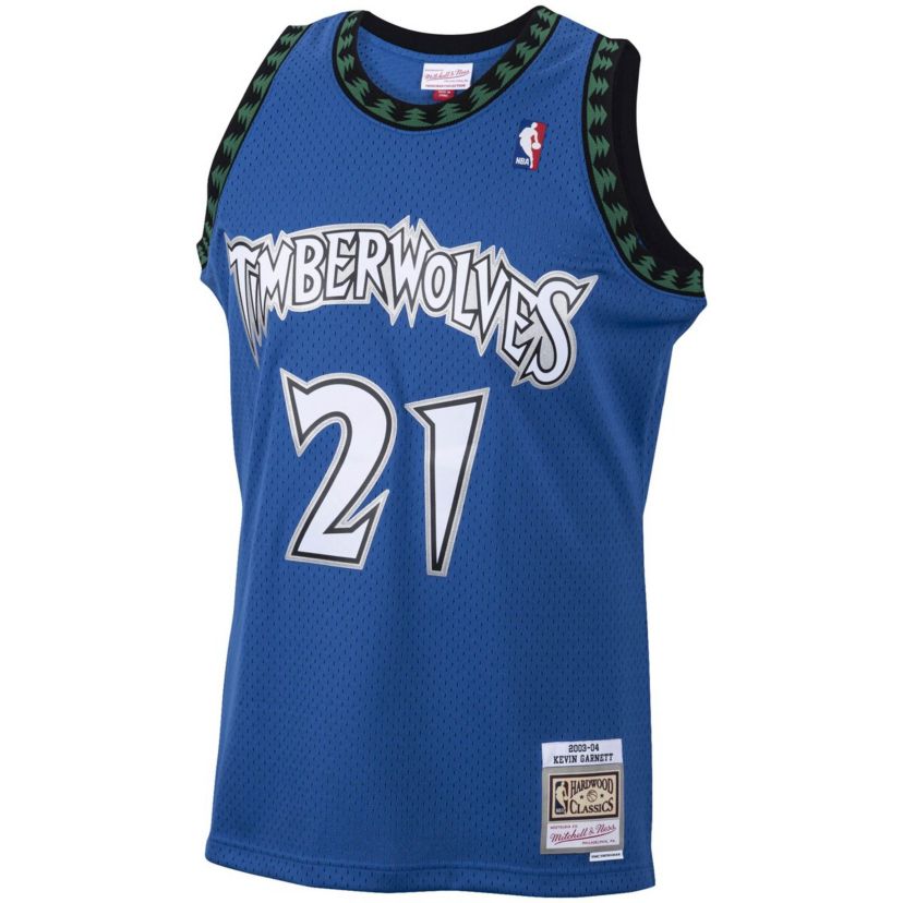 NBA Kevin Garnett Minnesota Timberwolves 2001/02 Hardwood Classics Swingman Jersey
