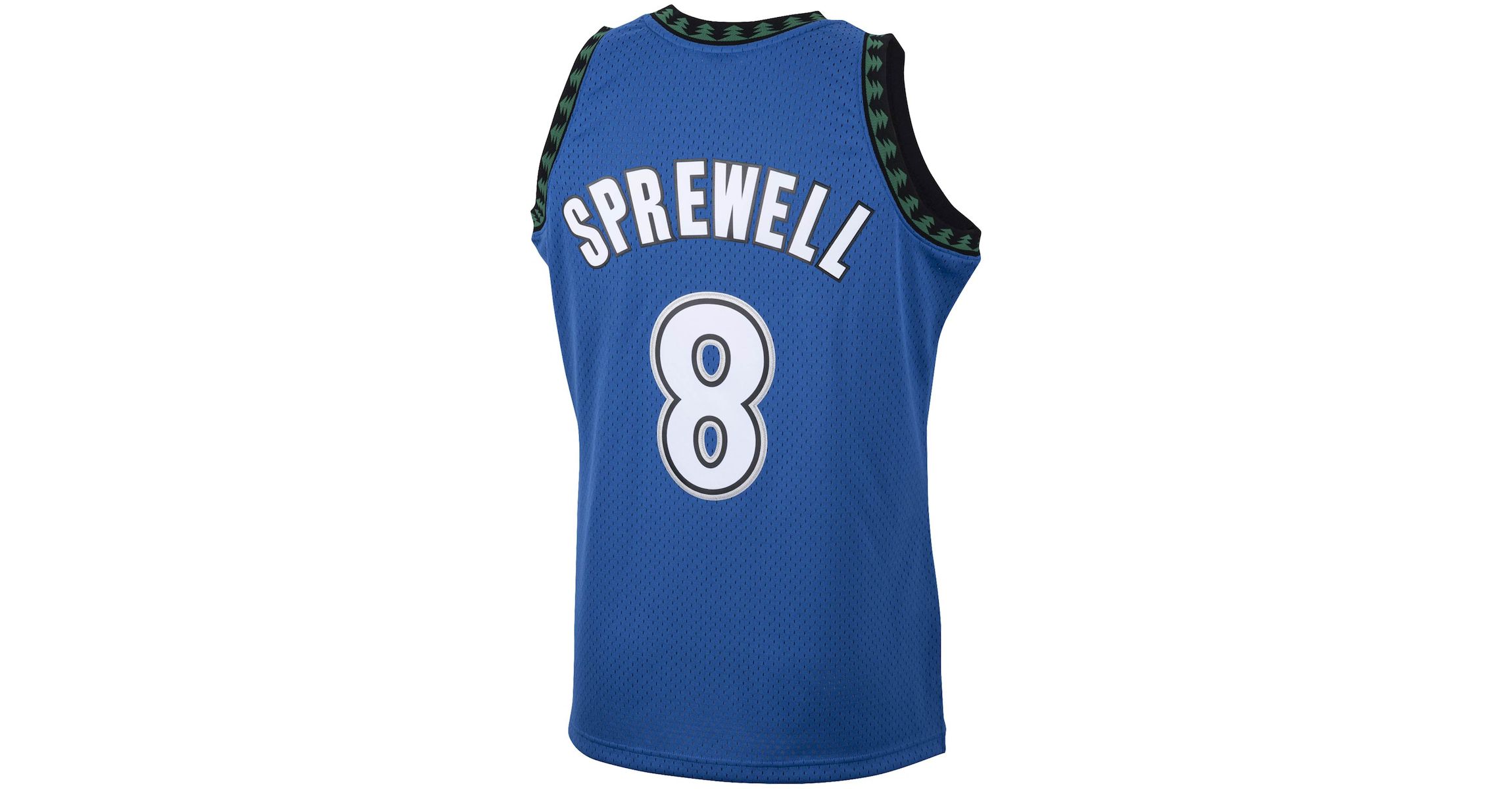 NBA Latrell Sprewell Minnesota Timberwolves 2001/02 Hardwood Classics Swingman Jersey