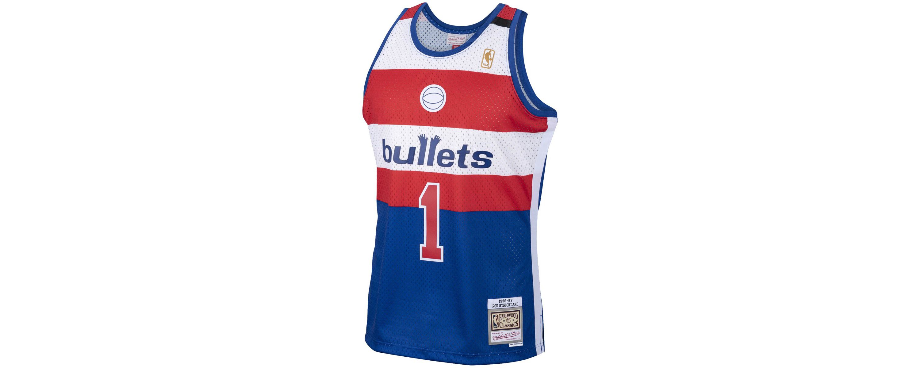 Mitchell & Ness Hardwood Classic Teams Rod Strickland Washington ...